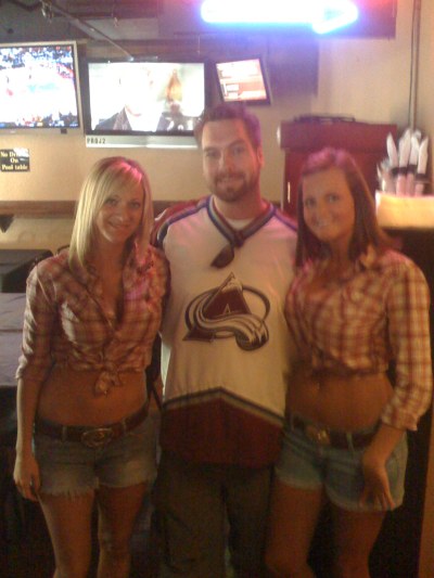 I have too much fun watching football and making friends...